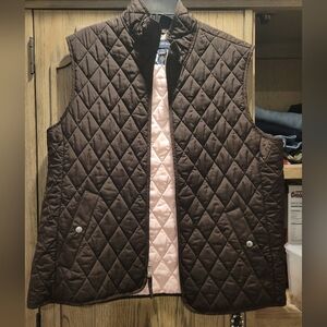 Lands' End Brown Vest